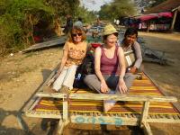 Bambou train, Battambang Cambodge